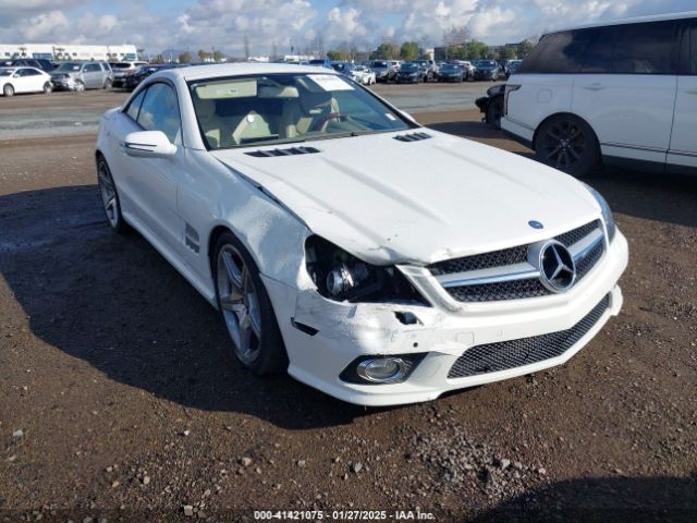 2011 MERCEDES-BENZ SL 550 WDBSK7BA8BF163043