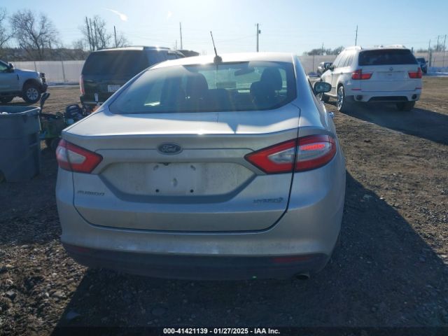 3FA6P0UU7FR307568 Ford Fusion Hybrid S