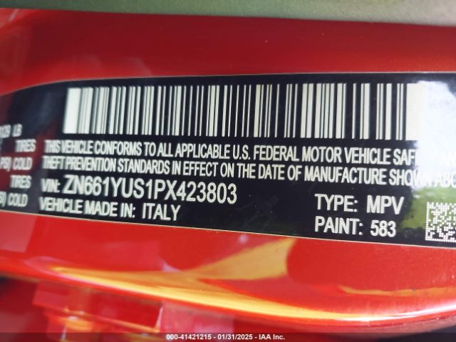 ZN661YUS1PX423803 Maserati Levante Mc Edition/tributo