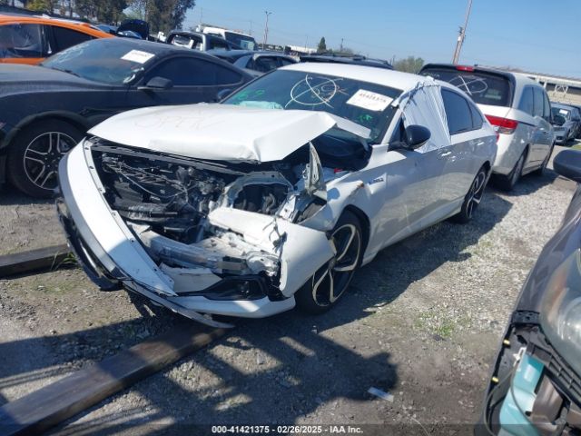 1HGCV3F23NA014213 Honda Accord Hybrid Sport