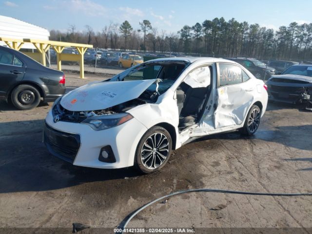 2T1BURHE2GC720403 Toyota Corolla S Premium