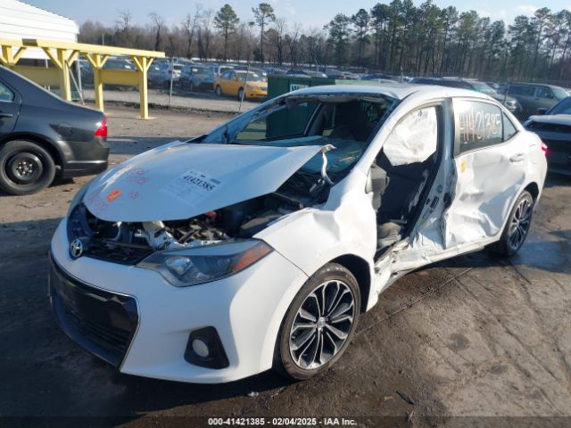 2T1BURHE2GC720403 Toyota Corolla S Premium