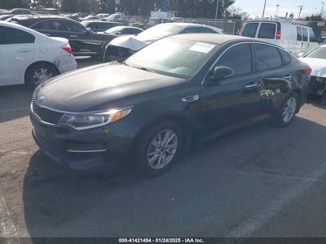 2016 Kia Optima Lx მანქანა იყიდება აუქციონზე, vin: KNAGT4L35G5117151, აუქციონის ნომერი: 41421454