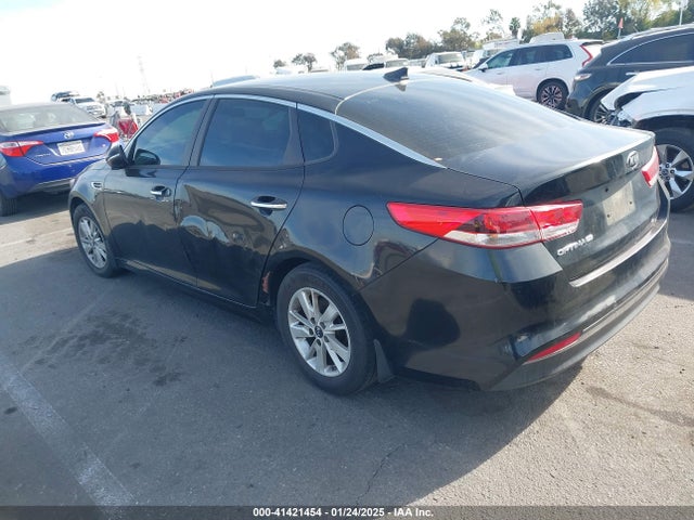 2016 Kia Optima Lx მანქანა იყიდება აუქციონზე, vin: KNAGT4L35G5117151, აუქციონის ნომერი: 41421454