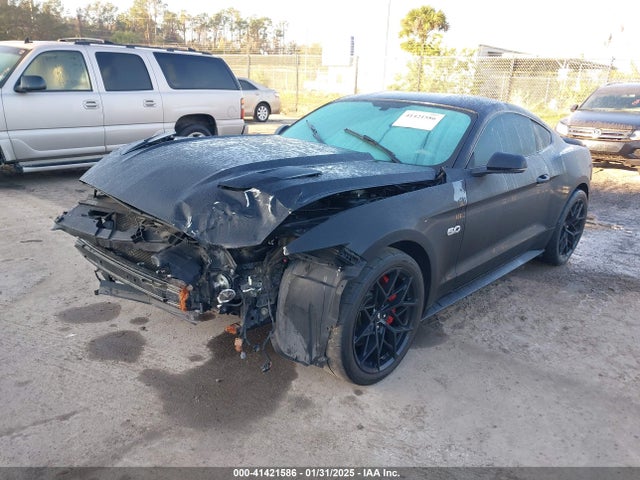 Ford Mustang Gt Premium 2016 1FA6P8CF3G5333090 Image 2