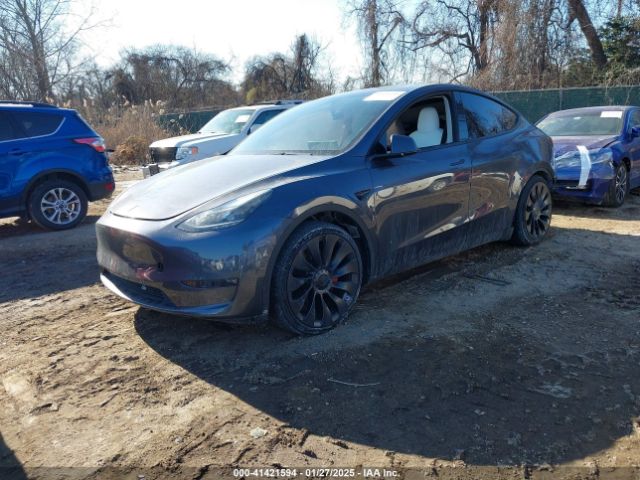 7SAYGDEF1PF674417 Tesla Model Y Performance Dual Motor All-wheel Drive