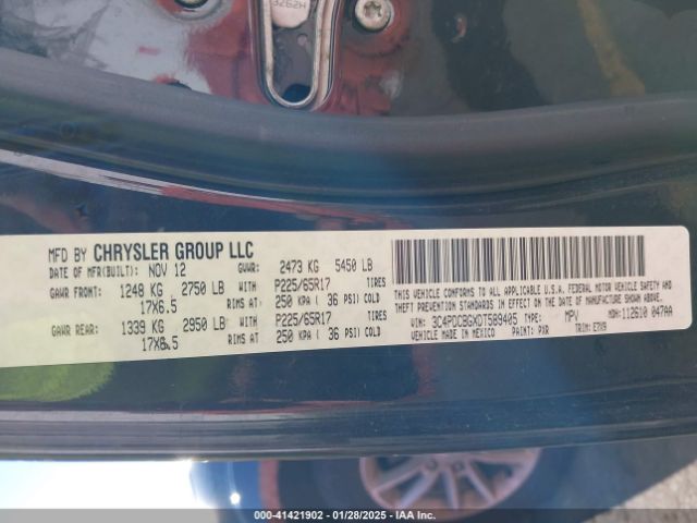 2013 DODGE JOURNEY 3C4PDCBGXDT589405 Photo 8