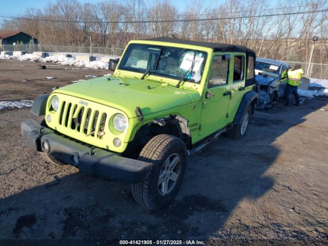 1C4BJWDG7HL503101 Jeep Wrangler Unlimited Sport 4x4