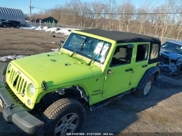 1C4BJWDG7HL503101 Jeep Wrangler Unlimited Sport 4x4