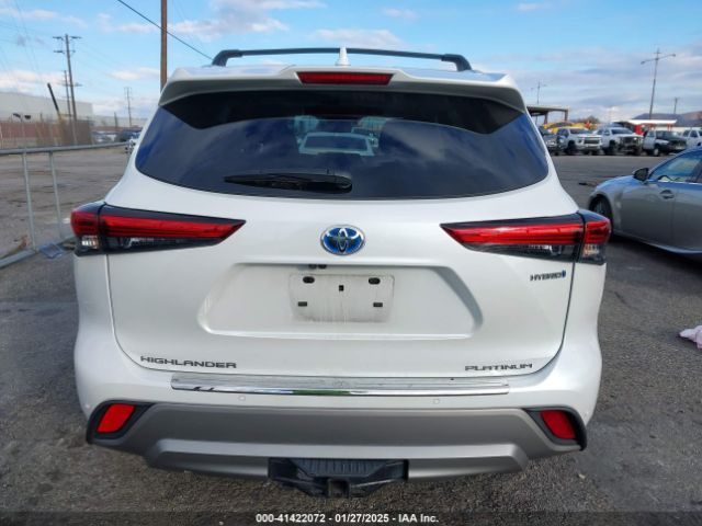 5TDFARAH3PS018516 Toyota Highlander Hybrid Platinum