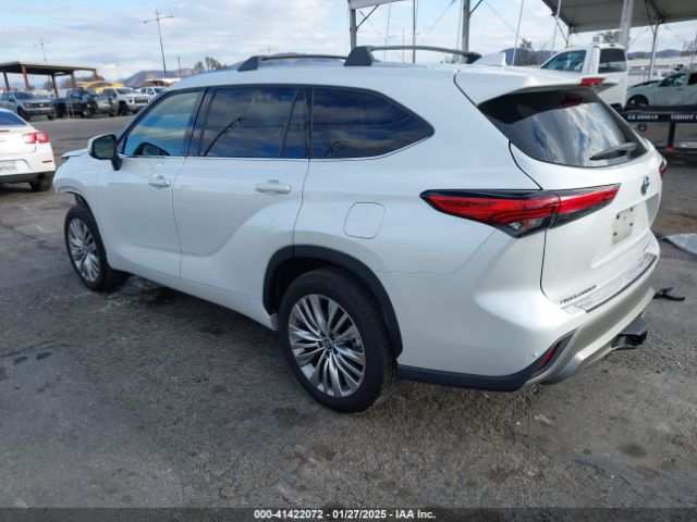 5TDFARAH3PS018516 Toyota Highlander Hybrid Platinum