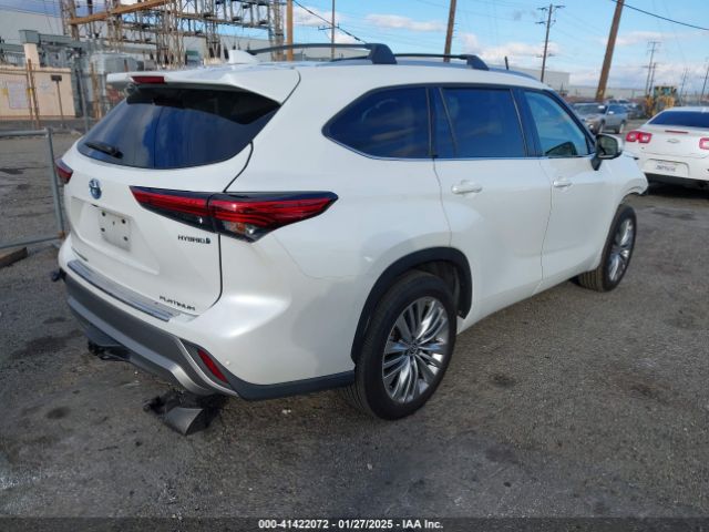 5TDFARAH3PS018516 Toyota Highlander Hybrid Platinum