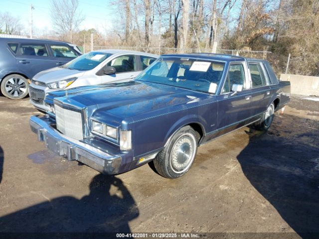 1988 LINCOLN TOWN CAR 1LNBM81F7JY628554 Photo 1