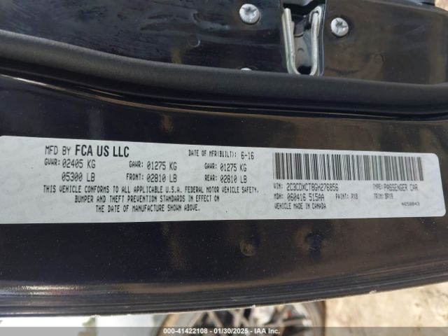 2C3CDXCT8GH276856 Dodge CHARGER R/T
