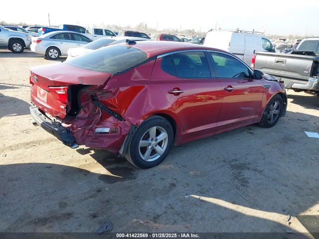 KIA Optima Lx 2014 5XXGM4A72EG350807 Image 4