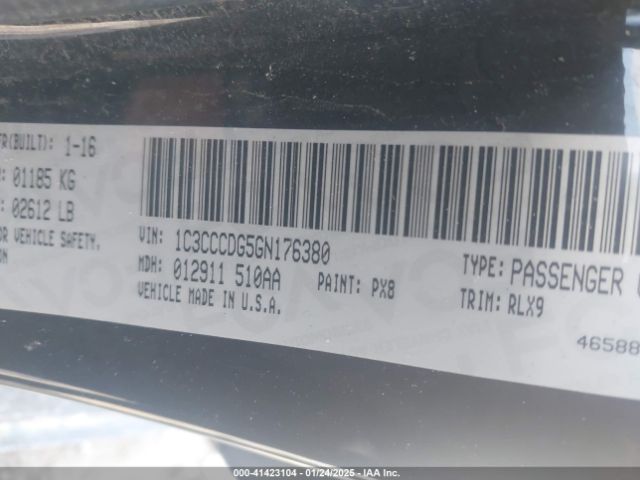1C3CCCDG5GN176380 Chrysler 200 S