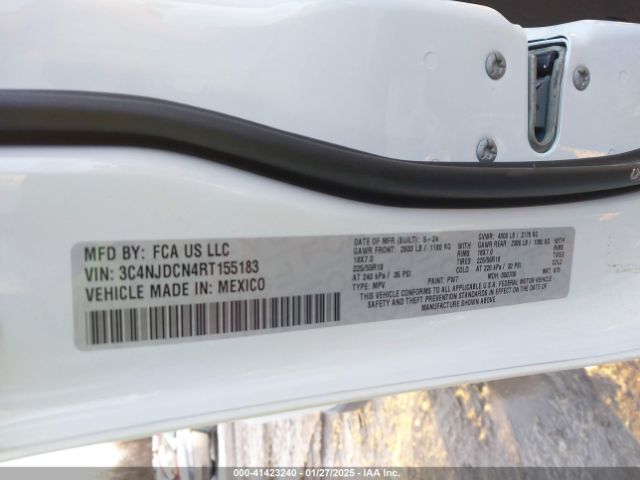 3C4NJDCN4RT155183 Jeep Compass Limited 4x4