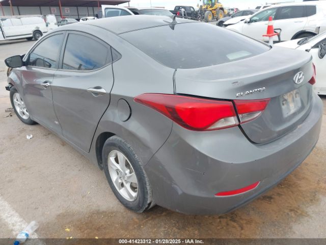 5NPDH4AE1EH483729 Hyundai ELANTRA SE