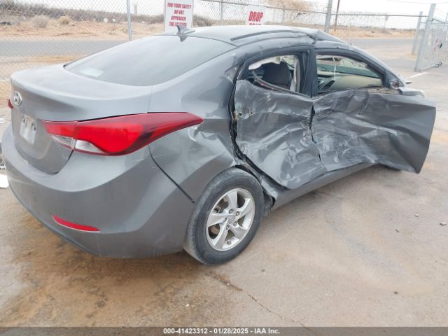 5NPDH4AE1EH483729 Hyundai ELANTRA SE