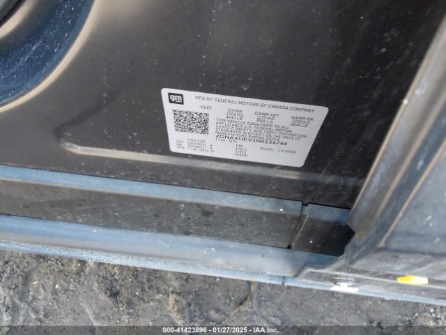 2GNAXUEV1N6134744 Chevrolet Equinox Awd Lt