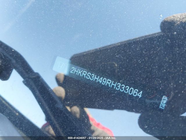 2HKRS3H49RH333064 Honda Cr-v Ex 2wd