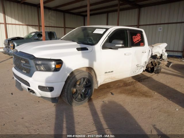 1C6SRFFTXNN351308 RAM 1500 Lone Star  4x4 5'7 Box