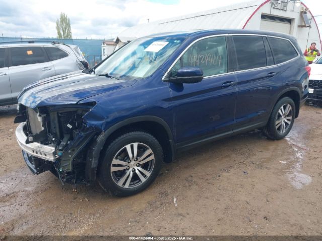 5FNYF6H50JB026024 Honda Pilot Ex-l