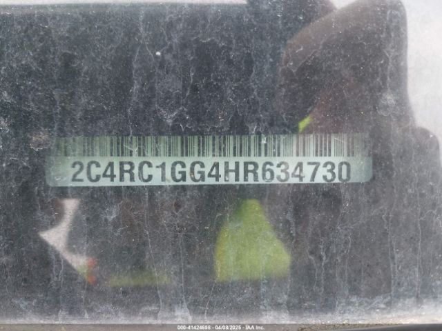 2C4RC1GG4HR634730 Chrysler Pacifica Limited