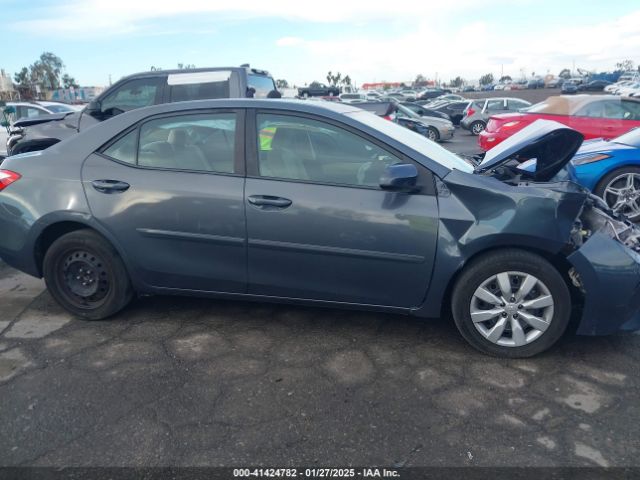 5YFBURHE8EP002478 Toyota Corolla L/le/le Pls/prm/s/s Pls