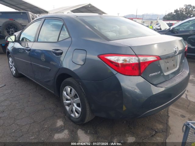 5YFBURHE8EP002478 Toyota Corolla L/le/le Pls/prm/s/s Pls