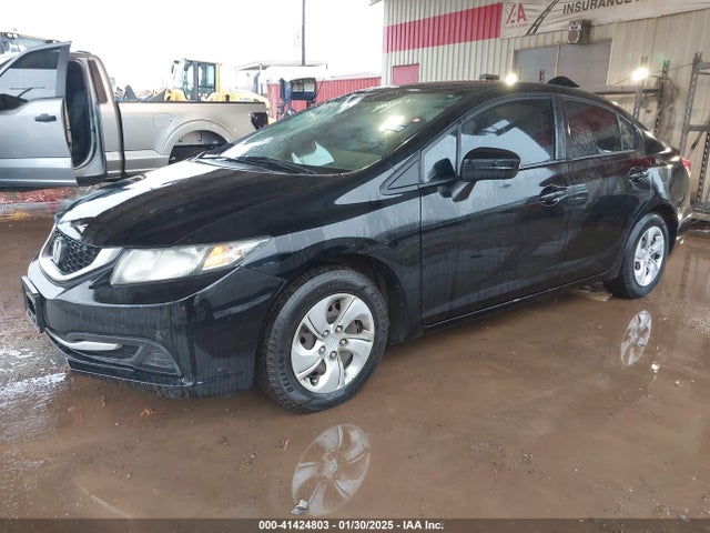 Honda Civic Lx 2015 19XFB2F59FE005670 Image 2