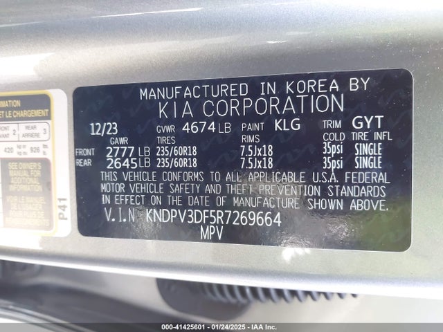 KIA Sportage Ex 2024 KNDPV3DF5R7269664 Image 9