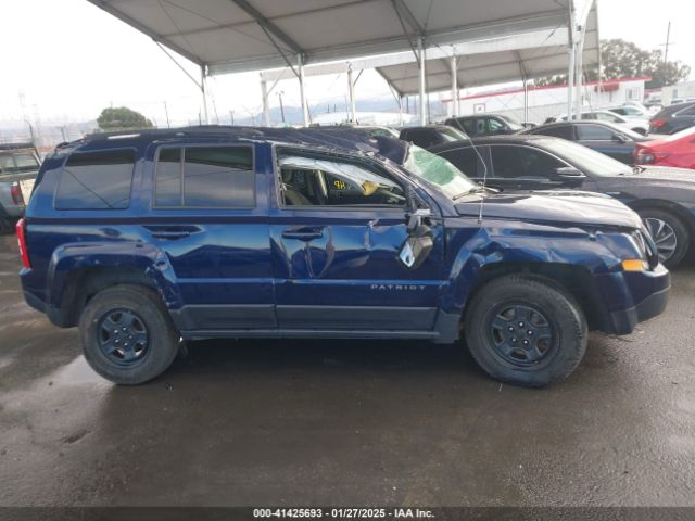 1C4NJRBB4HD110334 Jeep Patriot Sport 4x4
