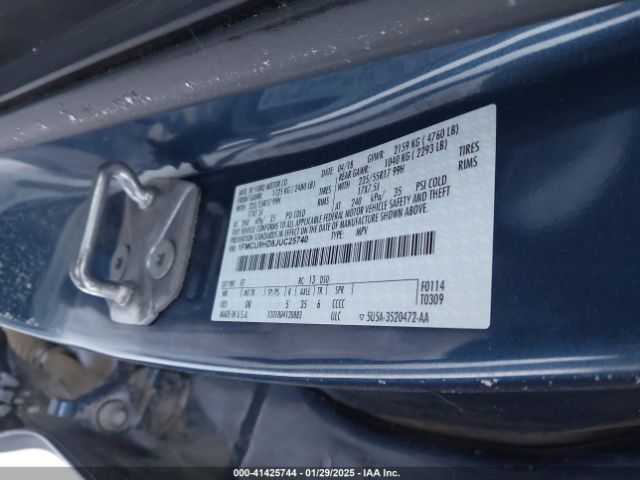 1FMCU9HD8JUC25740 Ford ESCAPE SEL