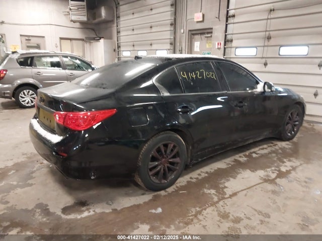 2017 Infiniti Q50 3.0t Premium მანქანა იყიდება აუქციონზე, vin: JN1EV7AR1HM835545, აუქციონის ნომერი: 41427022