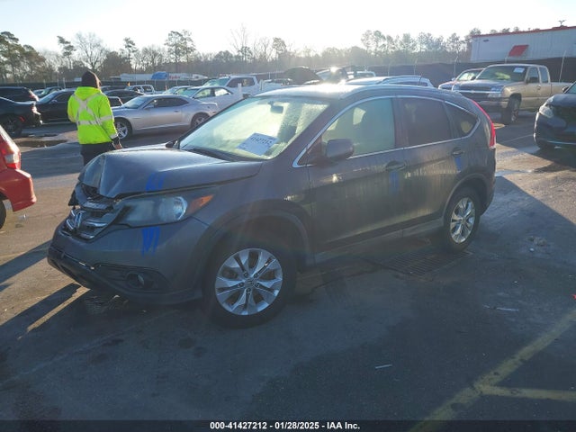 Honda Cr-v Ex-l 2014 2HKRM3H70EH552025 Image 2