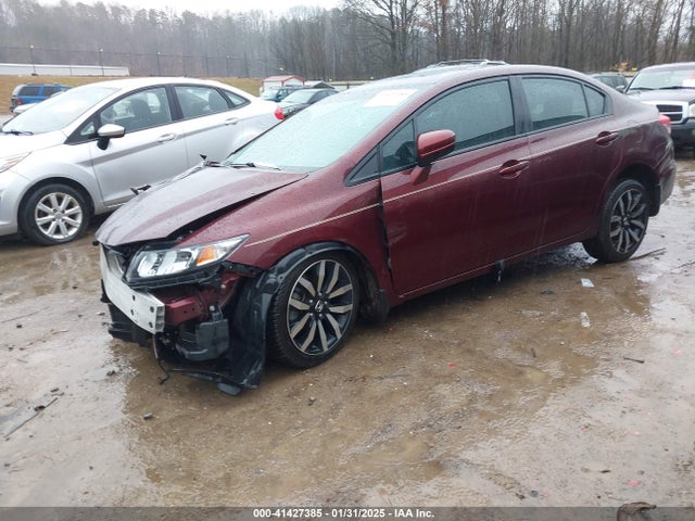 Honda Civic Ex-l 2015 19XFB2F93FE034245 Image 2