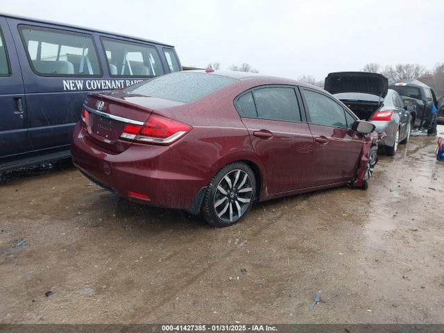 Honda Civic Ex-l 2015 19XFB2F93FE034245 Image 4