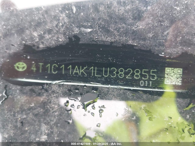 4T1C11AK1LU382855 Toyota CAMRY LE