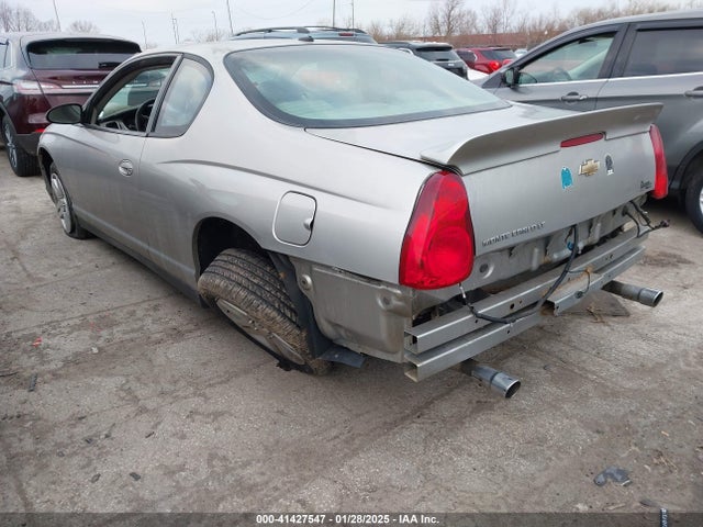 Продаж на аукціоні авто 2006 Chevrolet Monte Carlo Lt, vin: 2G1WK151569210533, номер лоту: 41427547