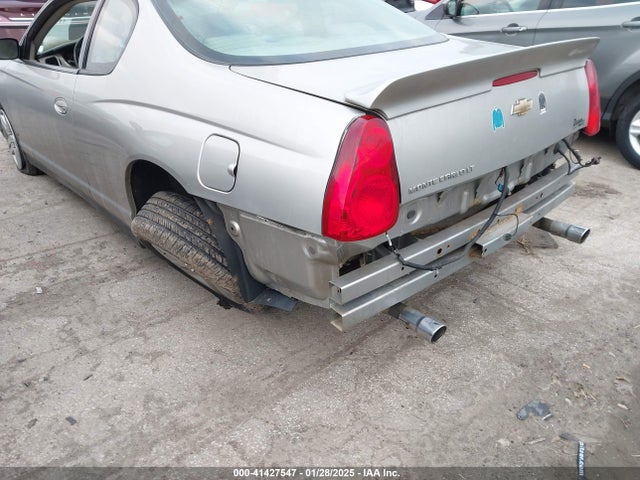 Продаж на аукціоні авто 2006 Chevrolet Monte Carlo Lt, vin: 2G1WK151569210533, номер лоту: 41427547