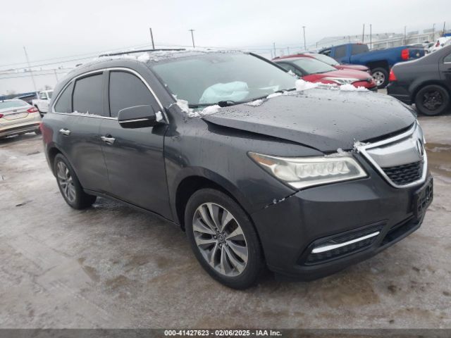 2014 ACURA MDX 5FRYD4H42EB045678 Photo 0