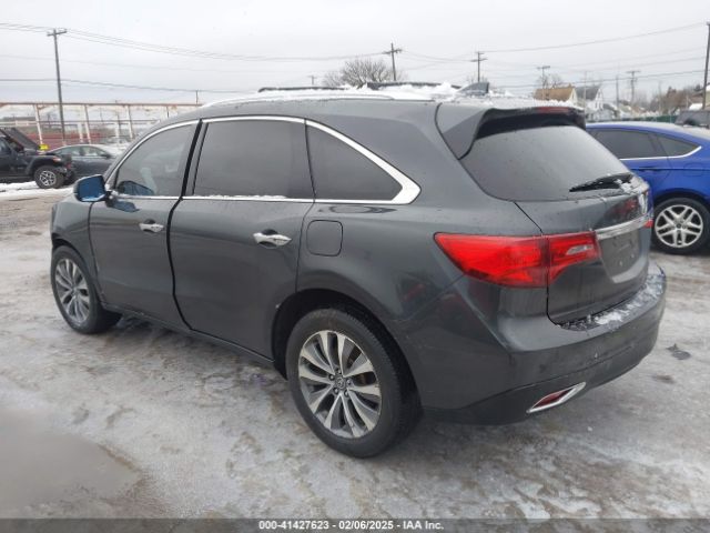 2014 ACURA MDX 5FRYD4H42EB045678 Photo 2