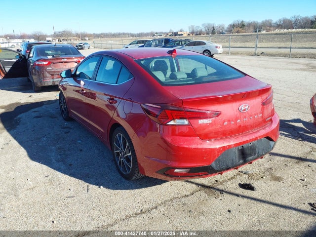 Hyundai Elantra Limited 2019 5NPD84LF1KH416064 Image 3