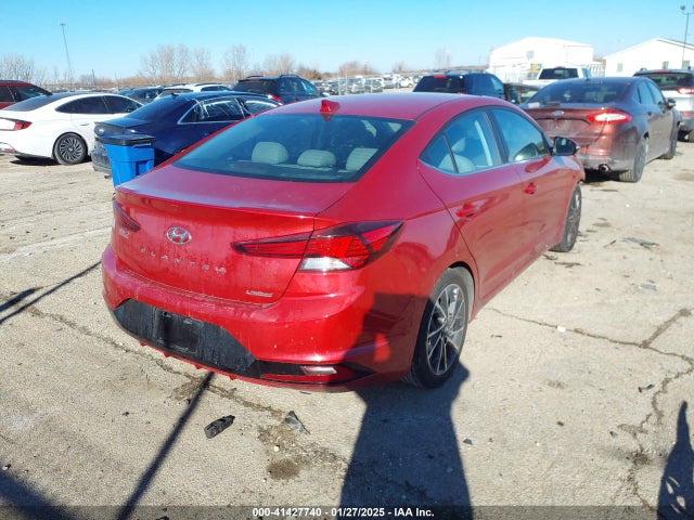 Hyundai Elantra Limited 2019 5NPD84LF1KH416064 Image 4