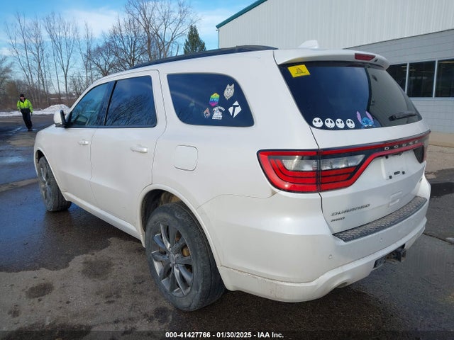 1C4RDJDGXHC907163 Dodge Durango Gt Awd