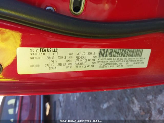 3C4PDDBG2FT693251 Dodge Journey Sxt
