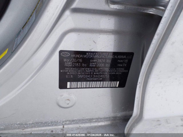Hyundai ELANTRA SE 2017 5NPD84LF3HH048253 Image 9