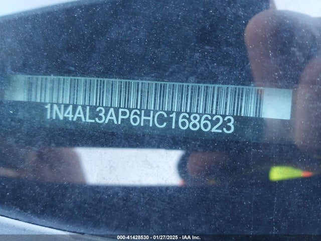 1N4AL3AP6HC168623 Nissan Altima 2.5 Sv