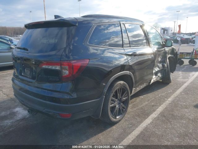 5FNYF6H7XLB007131 Honda Pilot Awd Black Edition